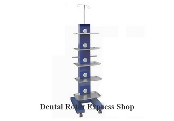 CARRELLO EASY TRAY BLU CON 5 TRAY 